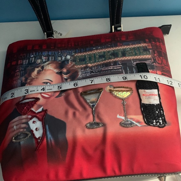 Decorative purse with rhinestones cocktails - Picture 6 of 6